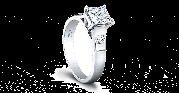 Jeff Cooper 0.10 ct Diamond Engagement Ring /ER3149/P