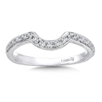 Diamond and 14K White Gold Wedding Ring (0.2ct. tw.) /CR469BW