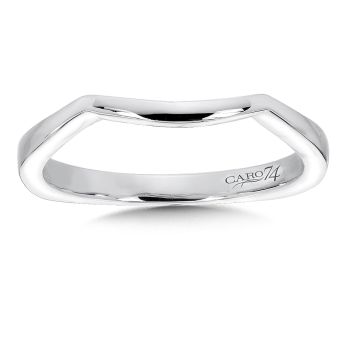 Wedding Band in 14K White Gold (0.01ct. tw.) /CR262BW