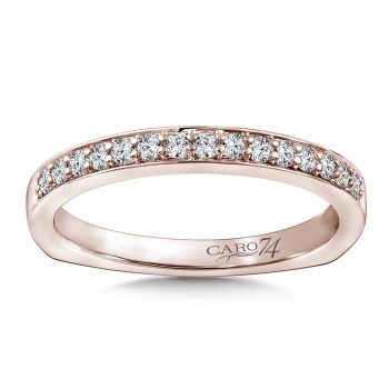 Stackable Wedding Band in 14K Rose Gold (.20 ct. tw.) /CRS812BP