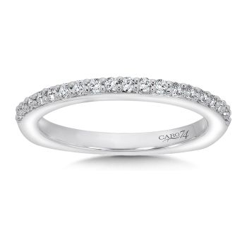 Diamond and 14K White Gold Wedding Ring (0.26ct. tw.) /CR494BW