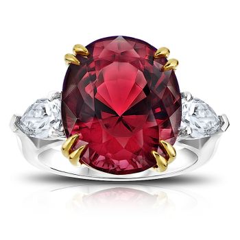 15.13 ct Red Spinel Ring