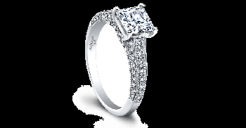 Jeff Cooper 0.38 ct Diamond Engagement Ring /ER1601/PR
