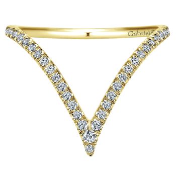 0.25 ct - Ladies Ring 14k Yellow Gold Diamond Fashion /LR50665Y45JJ-IGCD