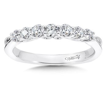 Diamond and 14K White Gold Wedding Ring (0.49ct. tw.) /CR571BW