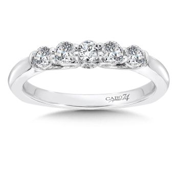 Diamond and 14K White Gold Wedding Ring (0.47ct. tw.) /CR614BW