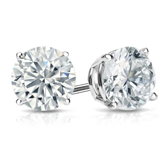 4 claw diamond studs 4 claw diamond studs