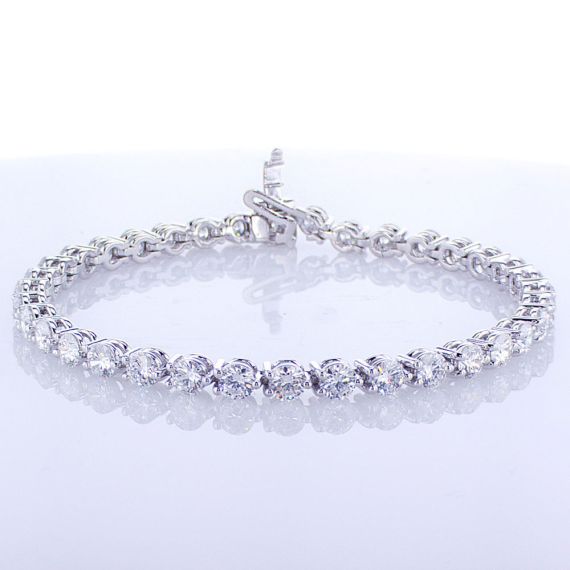 White Gold Tennis Bracelet | Diamond Bracelet | Nir Oliva Jewelry