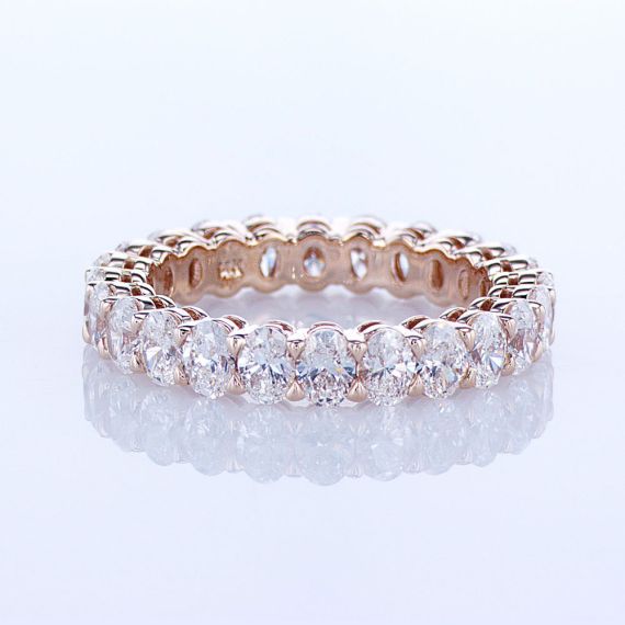 Diamond Eternity Rings - Yellow, Rose & White Gold | Monili Jewellers