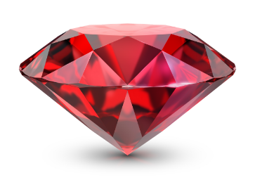 What color is a Ruby Gemstone