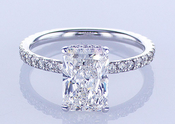 NEW Queen Heart Luxury AAAA Quality CZ Diamonds Engagement Wedding Rings –  Rings Universe