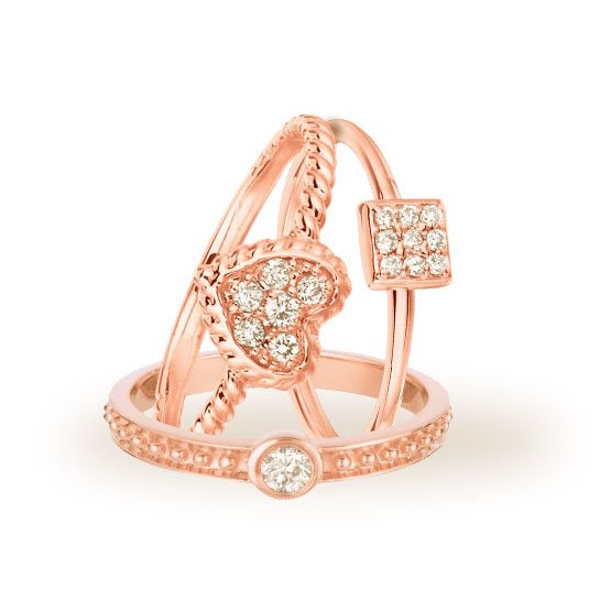 Rose Gold Promise Ring image